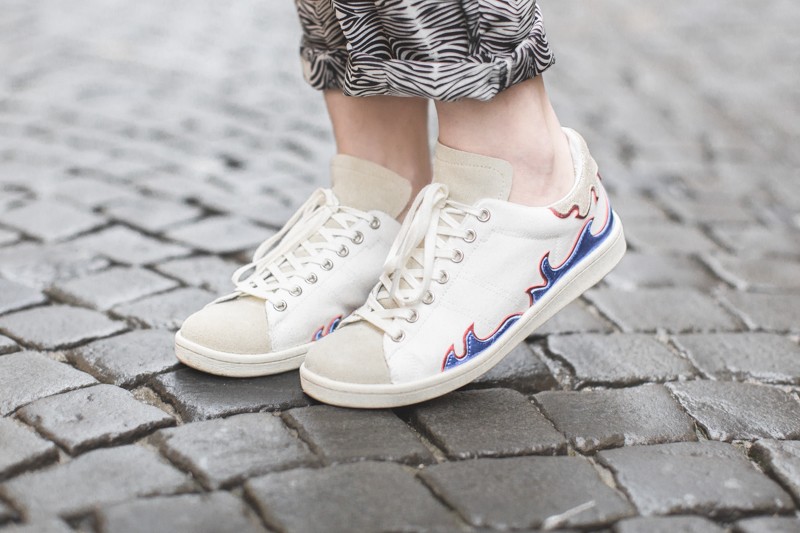 baskets sneakers isabel marant etoile les appartements de juju besancon - copyright paulinefashionblog.com_