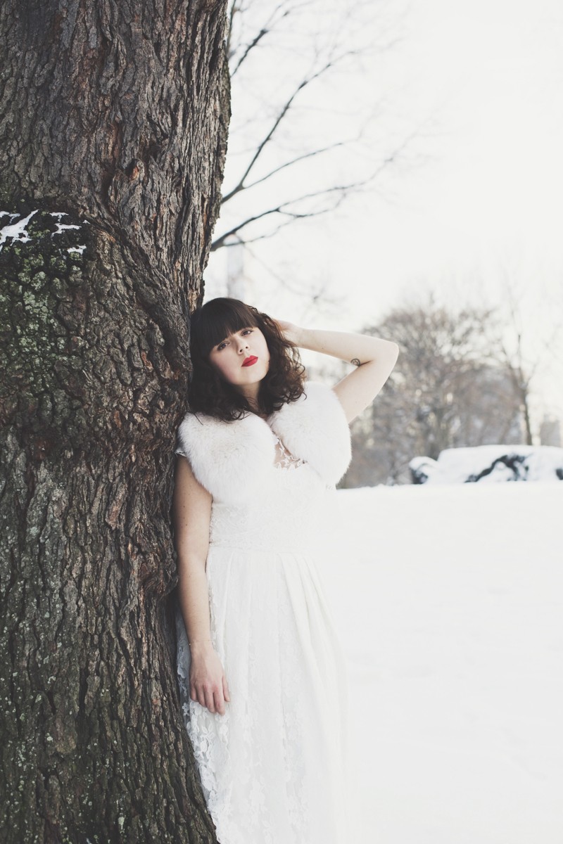 photo mariage central park neige winter wedding snow celine marks elise hameau - copyright paulinefashionblog.com_-11