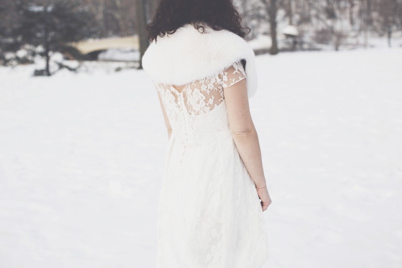 photo mariage central park neige winter wedding snow celine marks elise hameau - copyright paulinefashionblog.com_-16