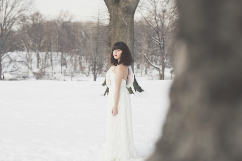 photo mariage central park neige winter wedding snow celine marks elise hameau - copyright paulinefashionblog.com_-17