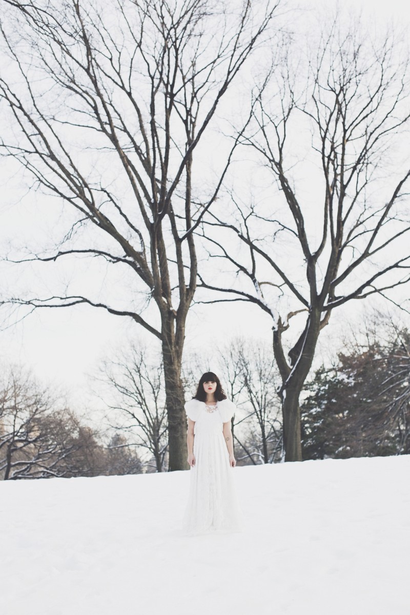 photo mariage central park neige winter wedding snow celine marks elise hameau - copyright paulinefashionblog.com_-3