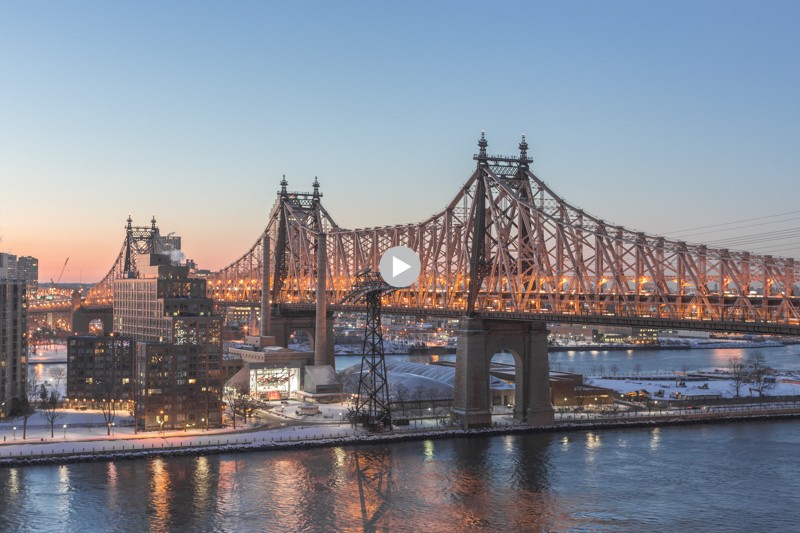 queensboro bridge timelapse - copyright paulinefashionblog.com_