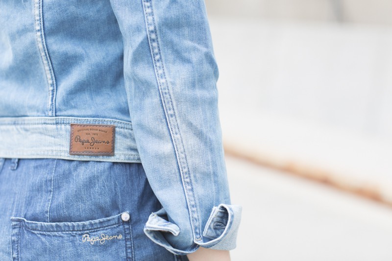 blog pepe jeans london total look demin blouson combishort jean - copyright paulinefashionblog.com_-5