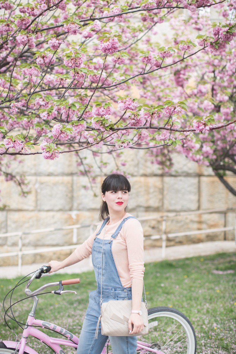 tods gommino dotsoflife bleecker blues pink bike cherry blossom - copyright paulinefashionblog.com_-5