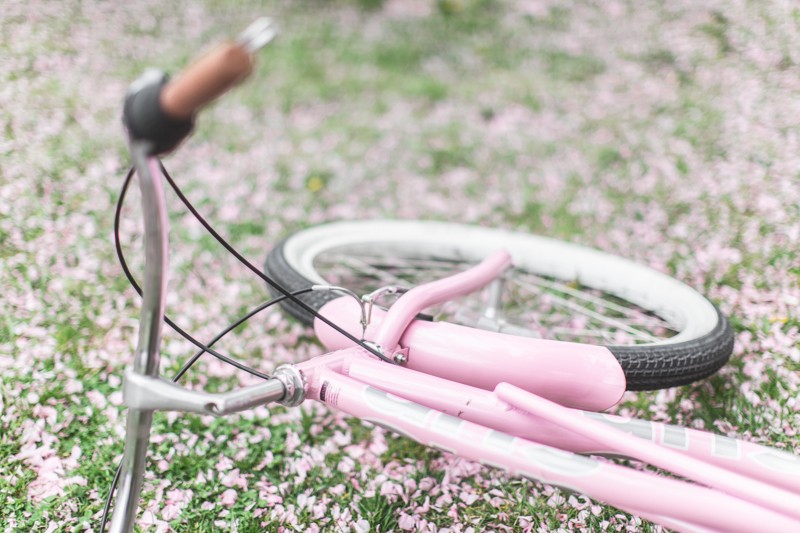 tods gommino dotsoflife bleecker blues pink bike cherry blossom - copyright paulinefashionblog.com_-7