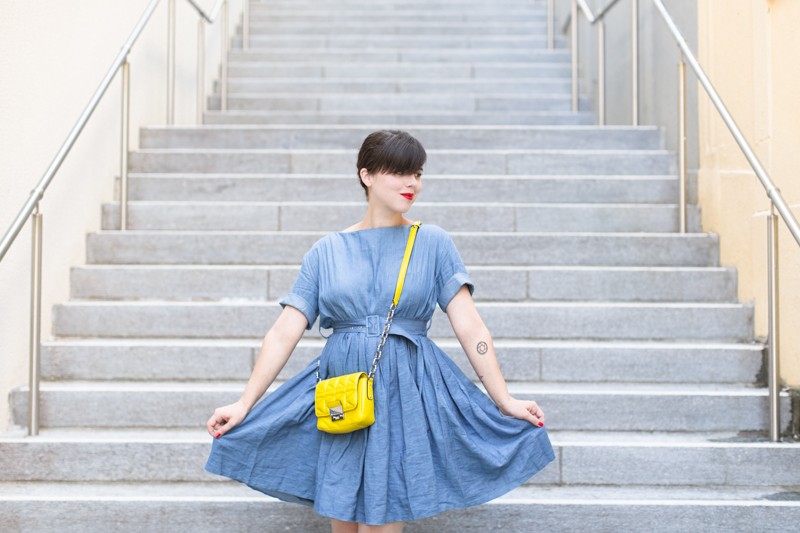 team citron wear lemonade lisa makemylemonade robe frida chambray - photo PAULINEFASHIONBLOG.COM-2