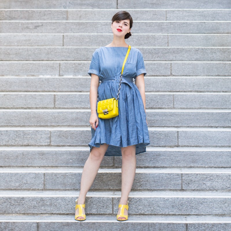 team citron wear lemonade lisa makemylemonade robe frida chambray - photo PAULINEFASHIONBLOG.COM--4