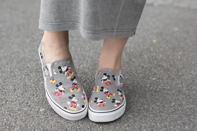 vans disney robe iro grossesse tenue look 2ème trimestre - copyright paulinefashionblog.com-8427