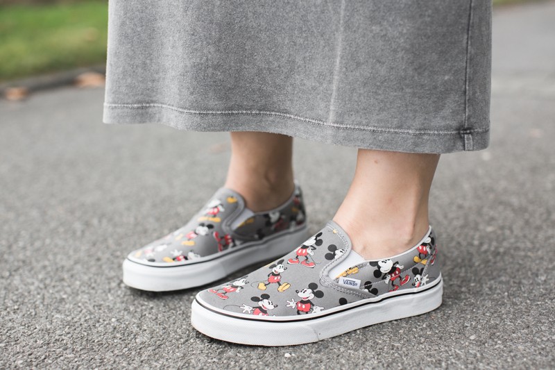 vans disney robe iro grossesse tenue look 2ème trimestre - copyright paulinefashionblog.com-8434