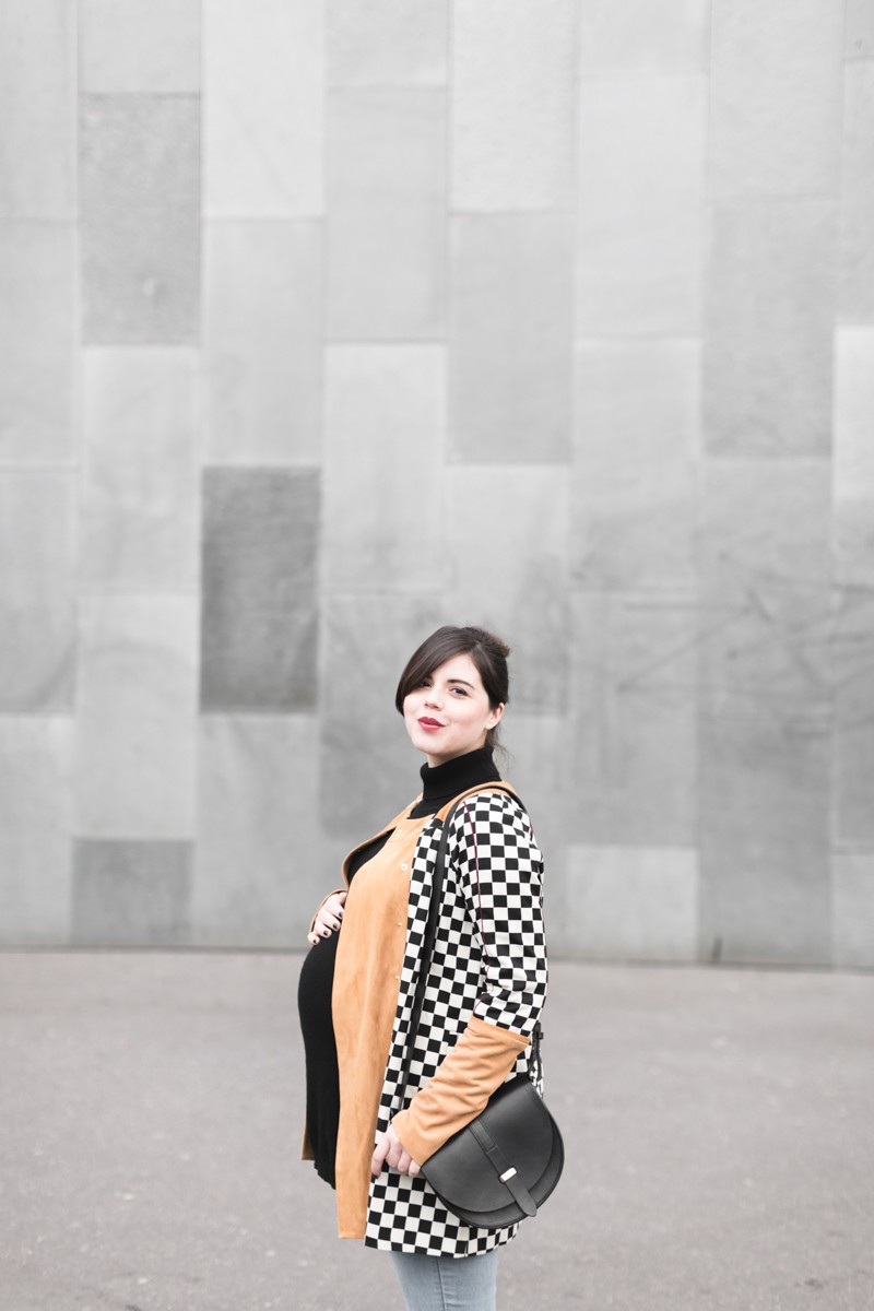 look femme enceinte blogueuse heimstone veste charleston sezane claude - copyright Pauline paulinefashionblog.com-5