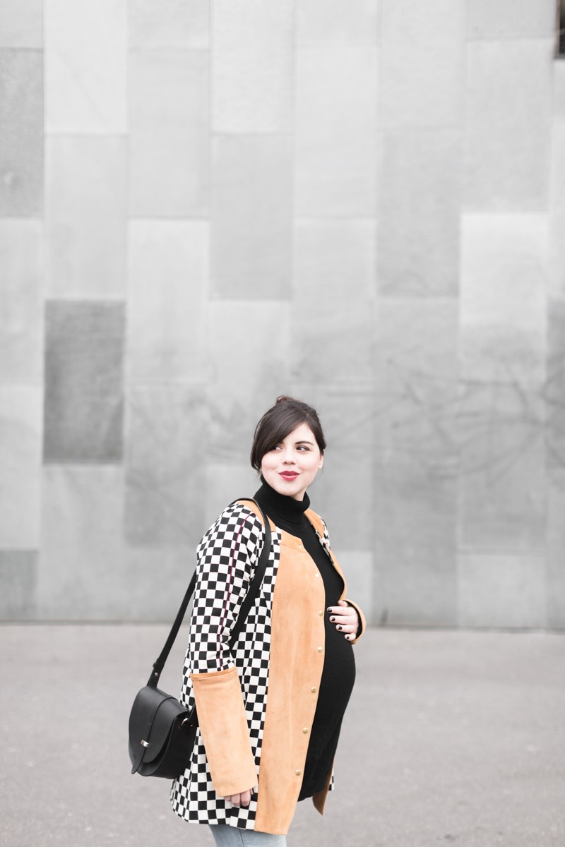 look femme enceinte blogueuse heimstone veste charleston sezane claude - copyright Pauline paulinefashionblog.com-7