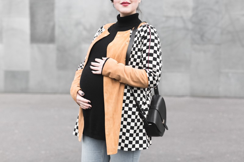 look femme enceinte blogueuse heimstone veste charleston sezane claude - copyright Pauline paulinefashionblog.com-8