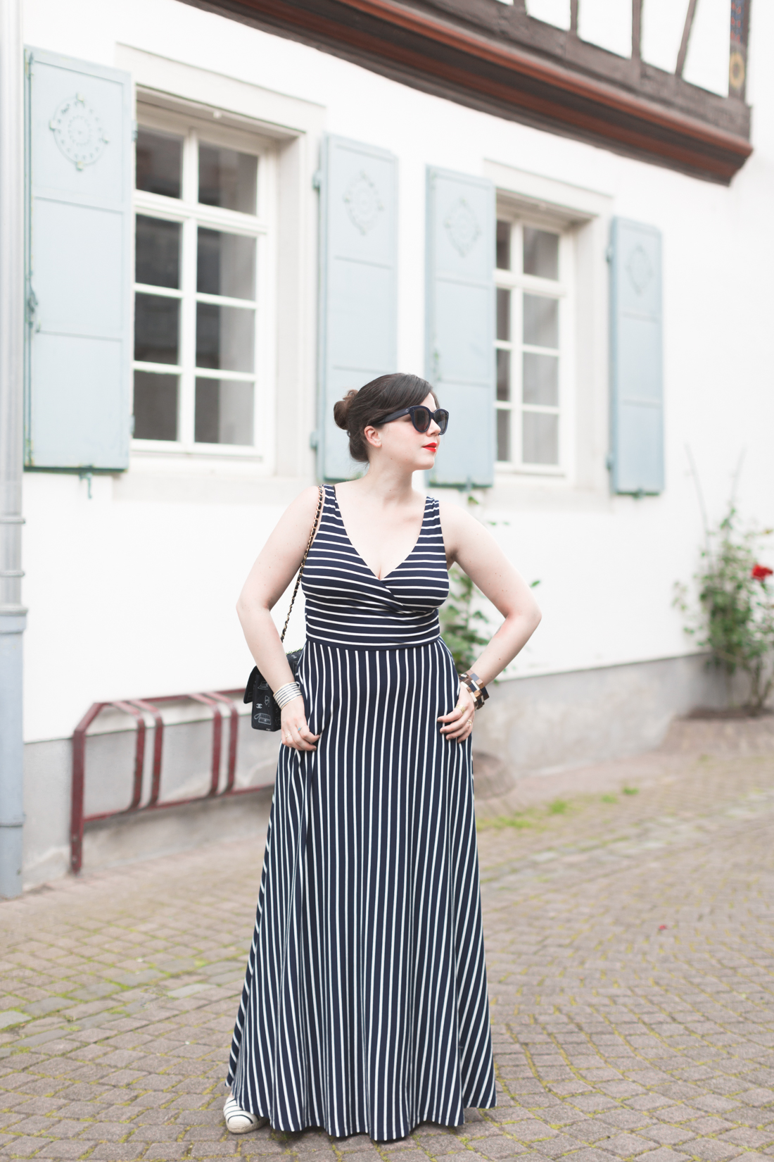 1100 robe mariniere stripe dress boden - copyright Pauline paulinefashionblog.com-7