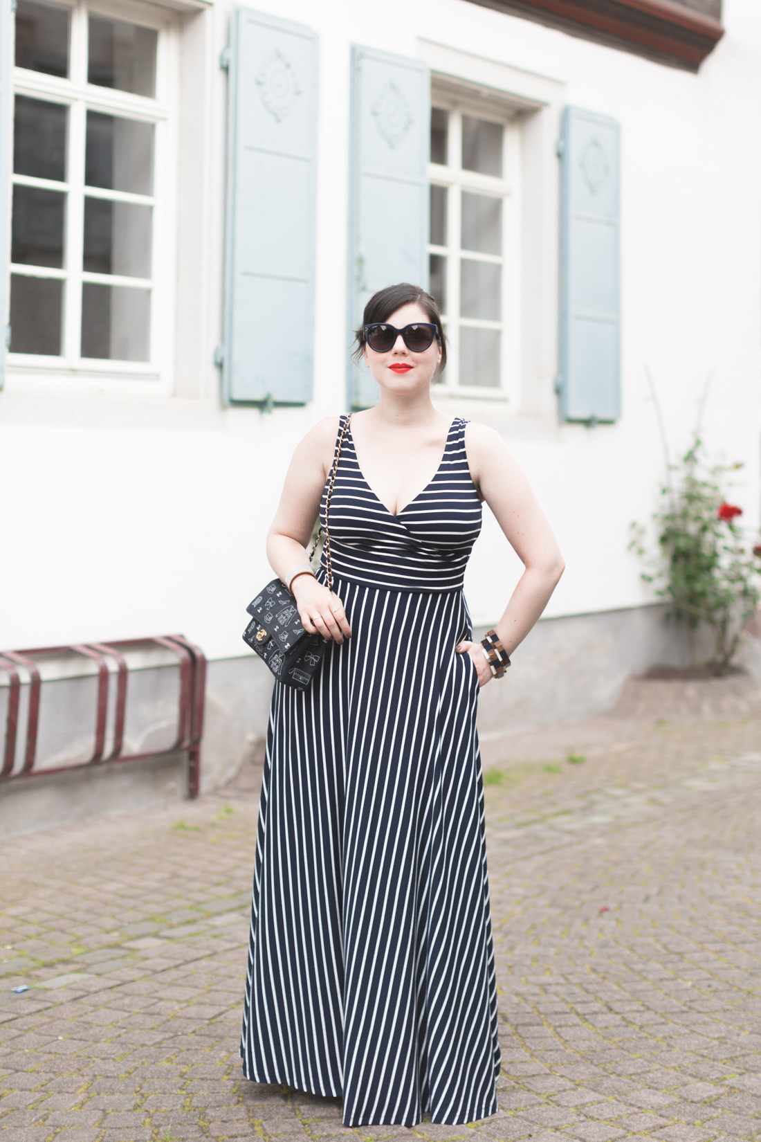 1100 robe mariniere stripe dress boden - copyright Pauline paulinefashionblog.com-8