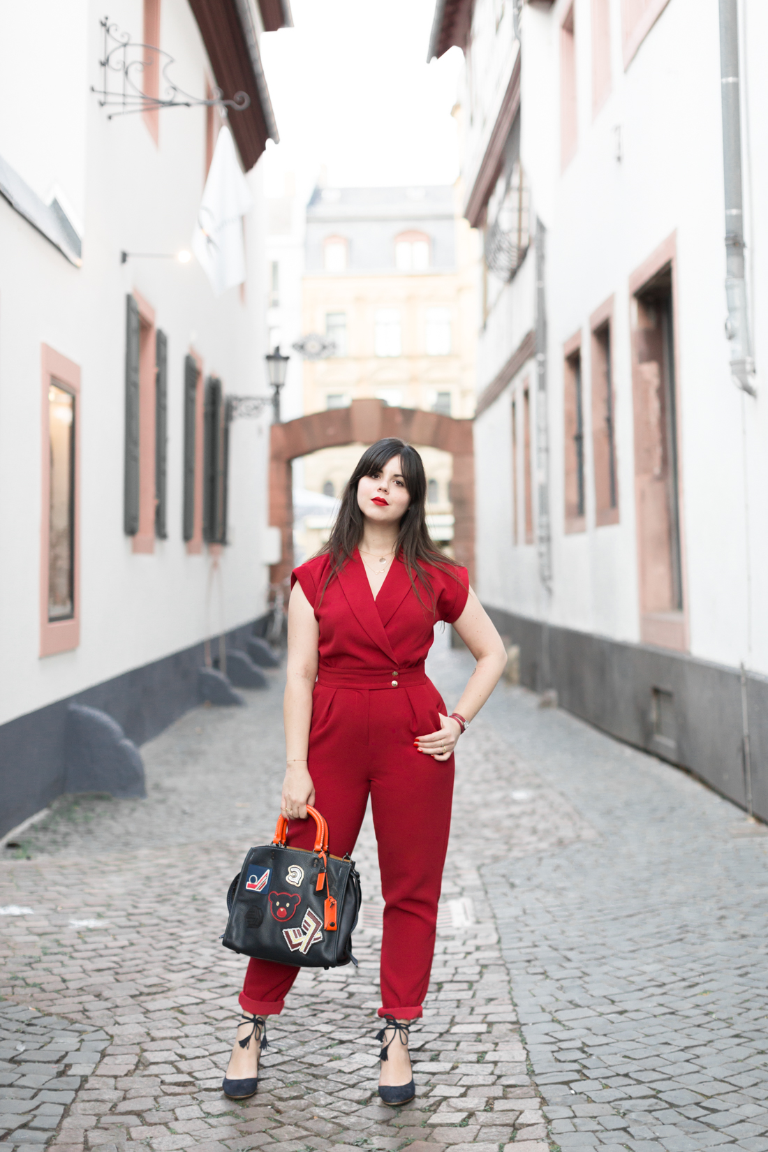 varsity-rogue-bag-coach-new-york-red-jumpsuit-valentina-sezane-marine-copyright-pauline-paulinefashionblog-com-2