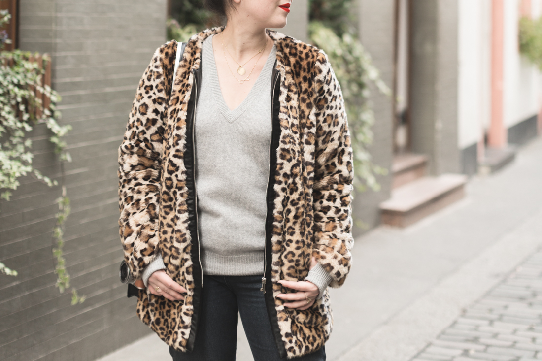 Manteau L opard Tissaia Leclerc