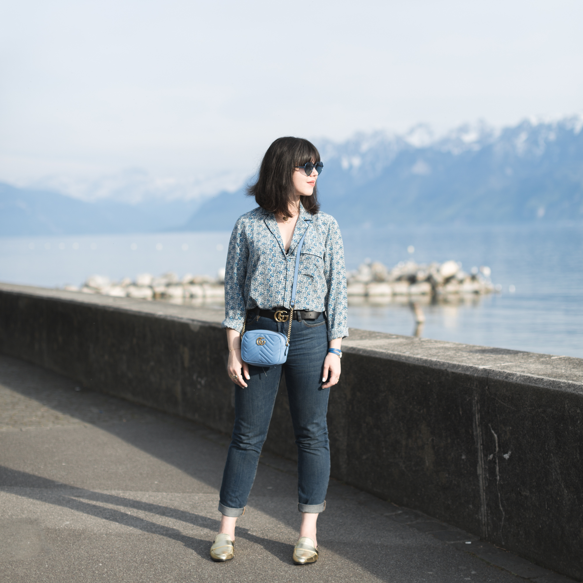 Shades of Blue Sezane Denim
